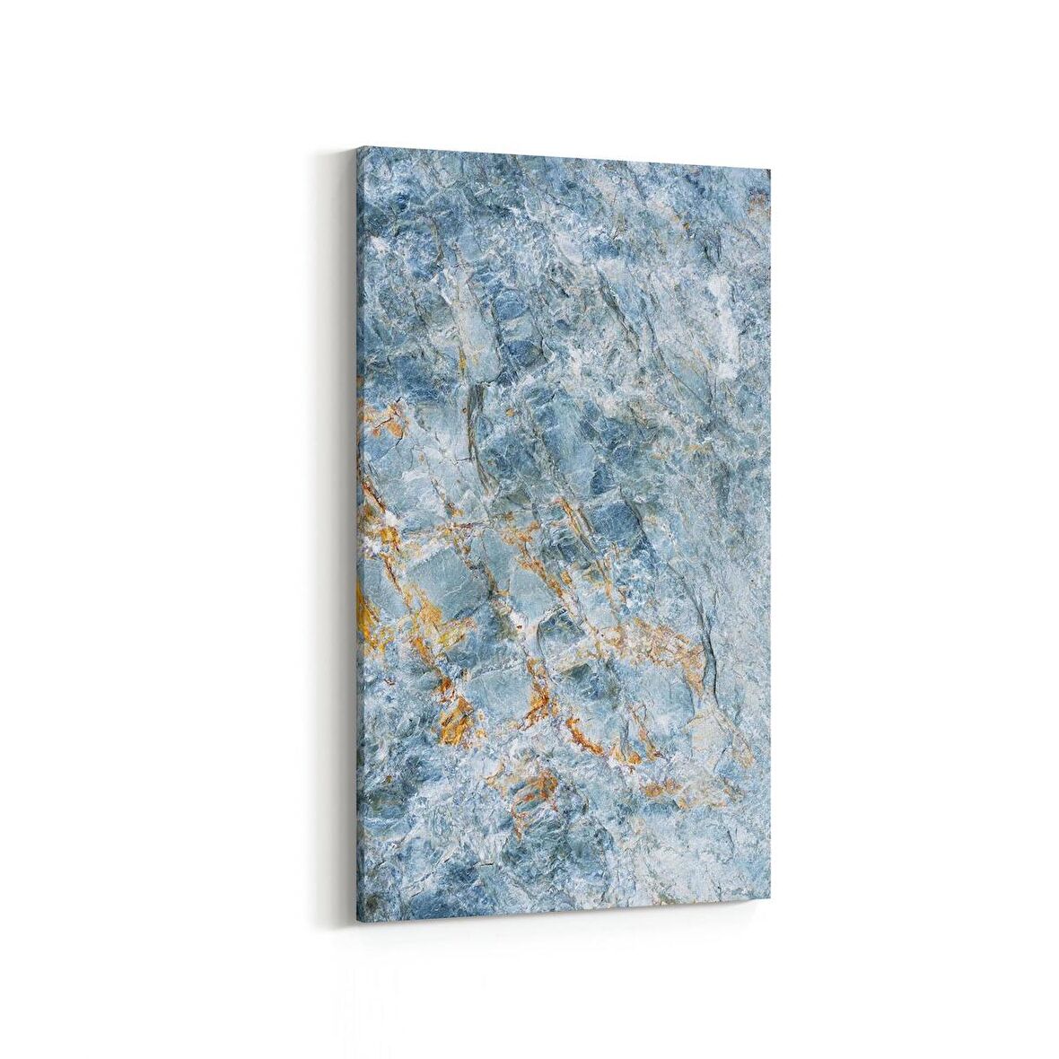 Olla 16714DD Mermer Desen Görsel Dikey Dar Kanvas Tablo (Ölçü: 30X60)