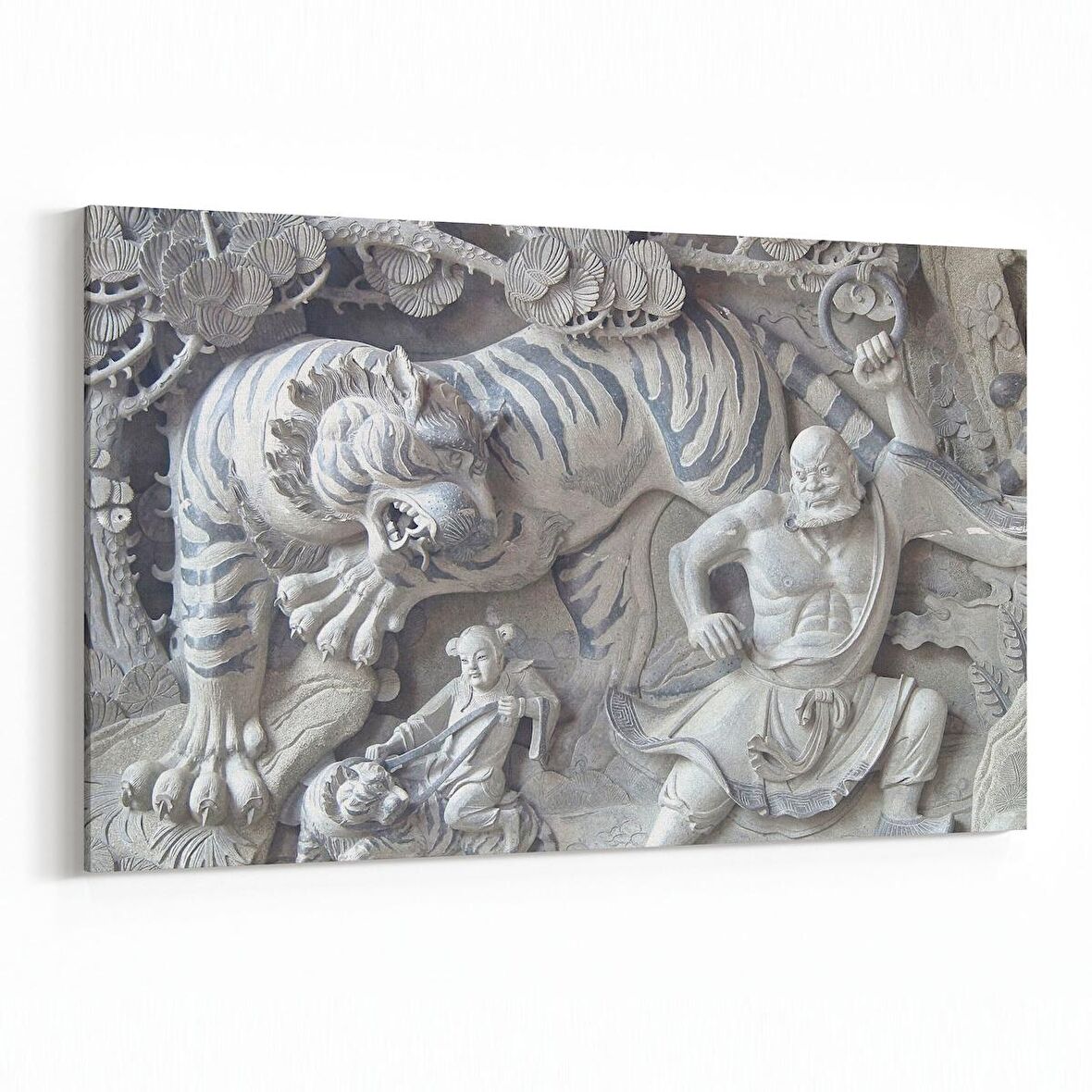 Olla 16257Y Heykel / Sanat Görseli Yatay Kanvas Tablo (Ölçü: 45X30)