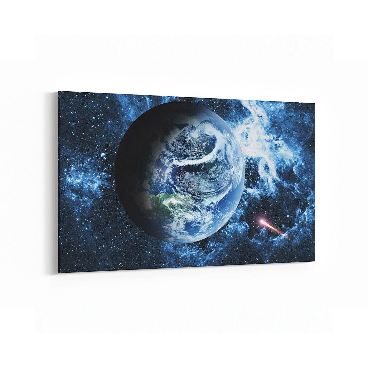 Olla 17598Y Uzay Görseli Yatay Kanvas Tablo (Ölçü: 70X50)