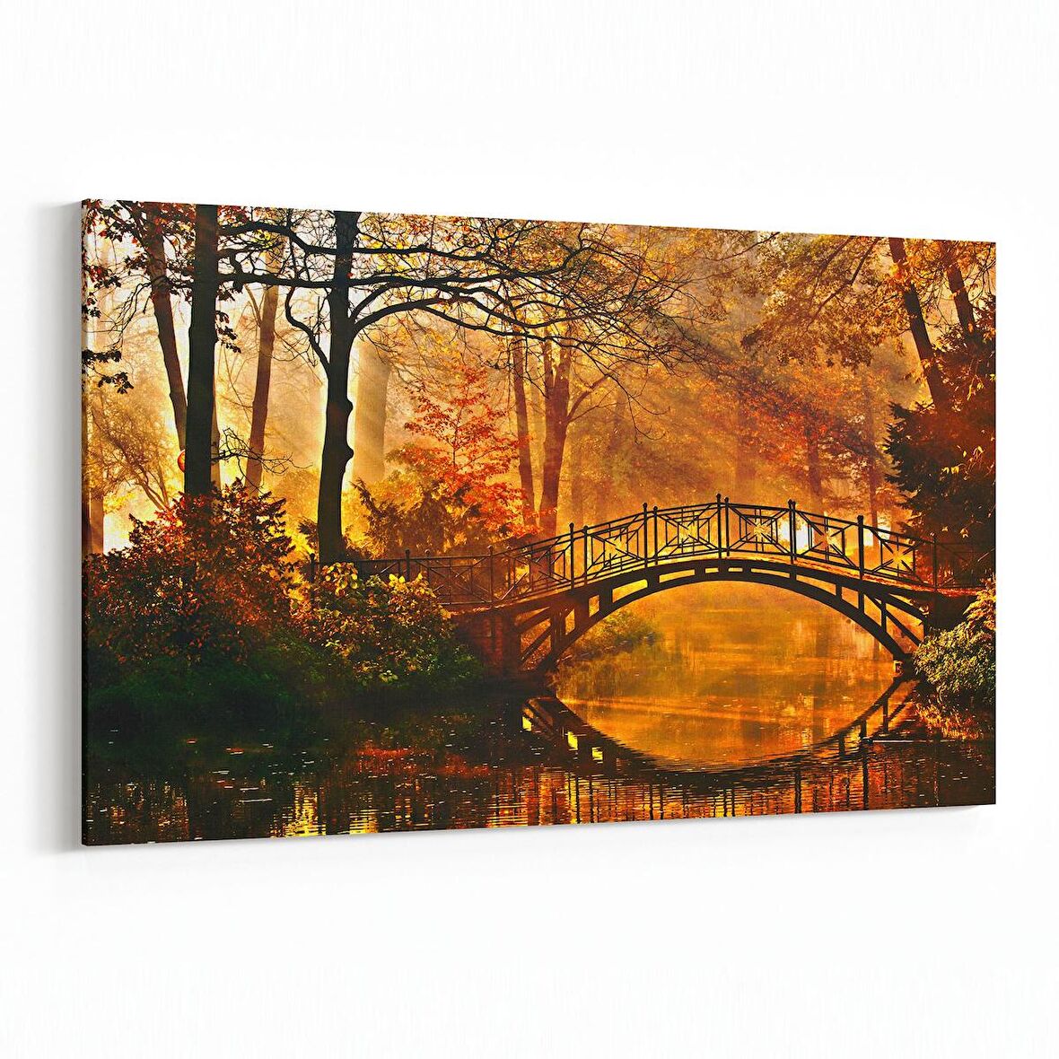 Olla 13277Y Doğa / Manzara Görseli Yatay Kanvas Tablo (Ölçü: 90X60)