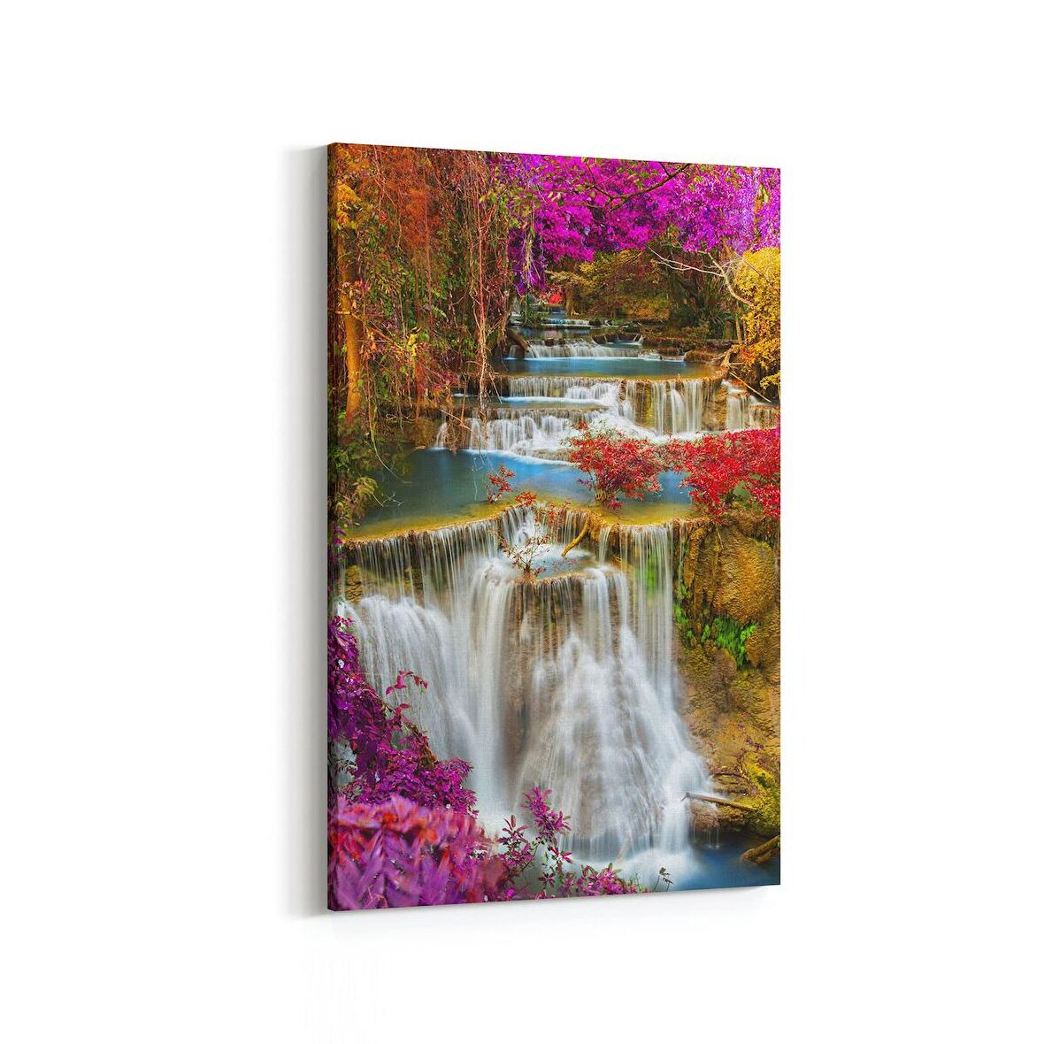 Olla 14180D Doğa / Manzara Görseli Dikey Kanvas Tablo (Ölçü: 60X90)