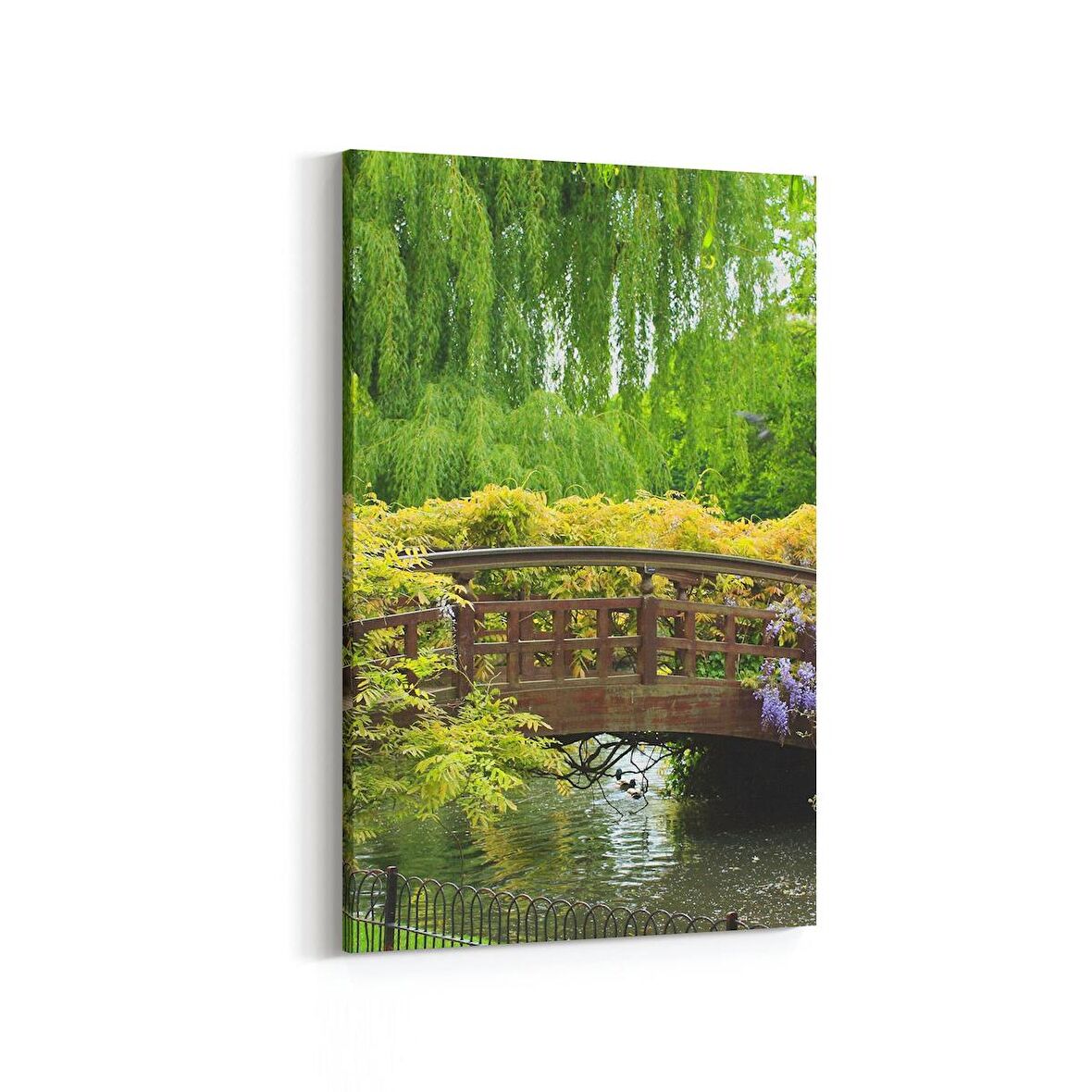 Olla 14204D Doğa / Manzara Görseli Dikey Kanvas Tablo (Ölçü: 20X30)