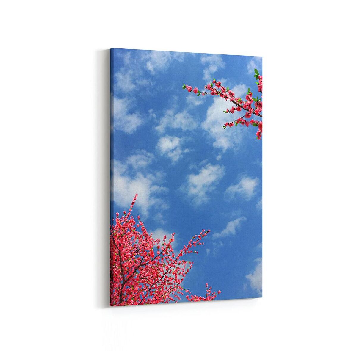 Olla 10940D Ağaç Görseli Dikey Kanvas Tablo (Ölçü: 100X150)