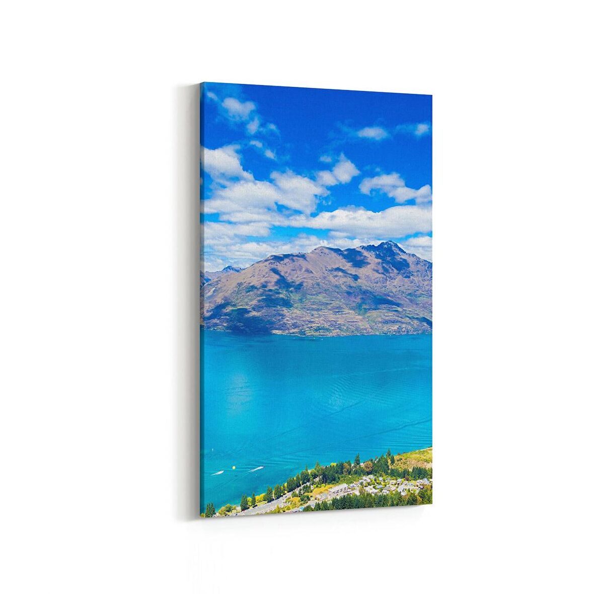 Olla 13880DD Doğa / Manzara Görseli Dikey Dar Kanvas Tablo (Ölçü: 30X60)