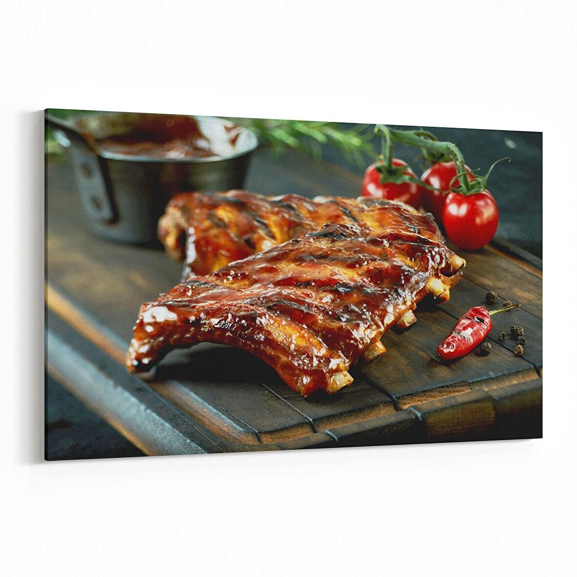 Olla 15252Y Gıda Görseli Yatay Kanvas Tablo (Ölçü: 30X20)