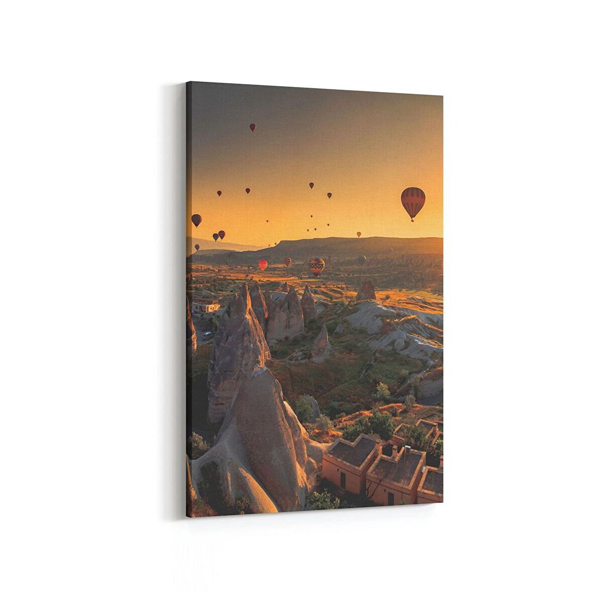Olla 13948D Doğa / Manzara Görseli Dikey Kanvas Tablo (Ölçü: 60X90)