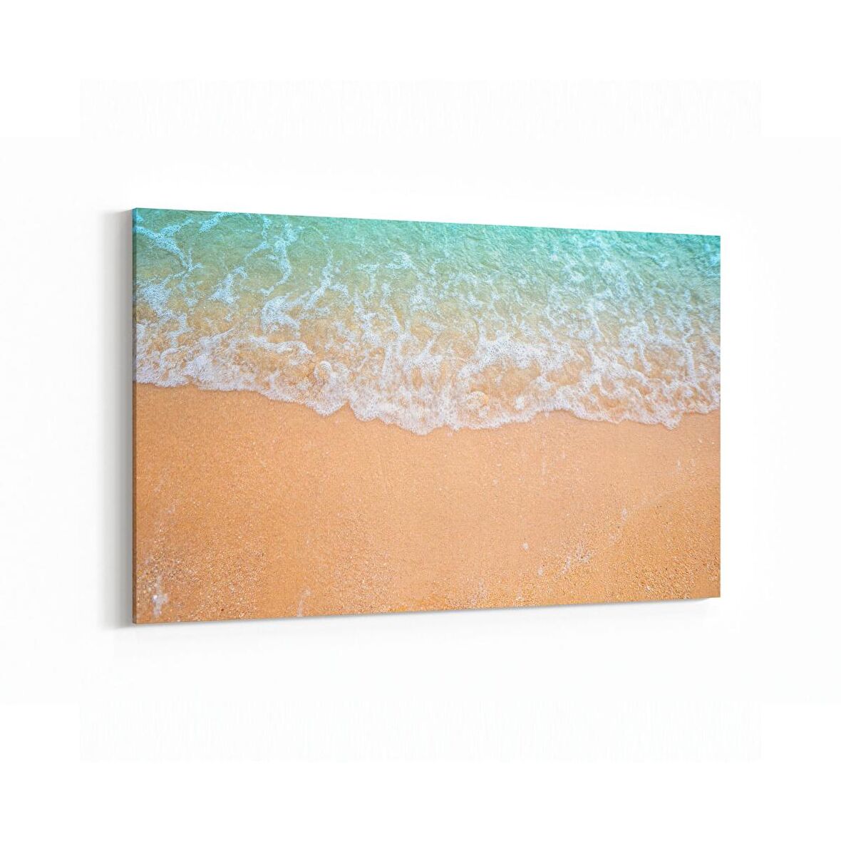 Olla 16413Y Kumsal / Sahil Görseli Yatay Kanvas Tablo (Ölçü: 90X60)