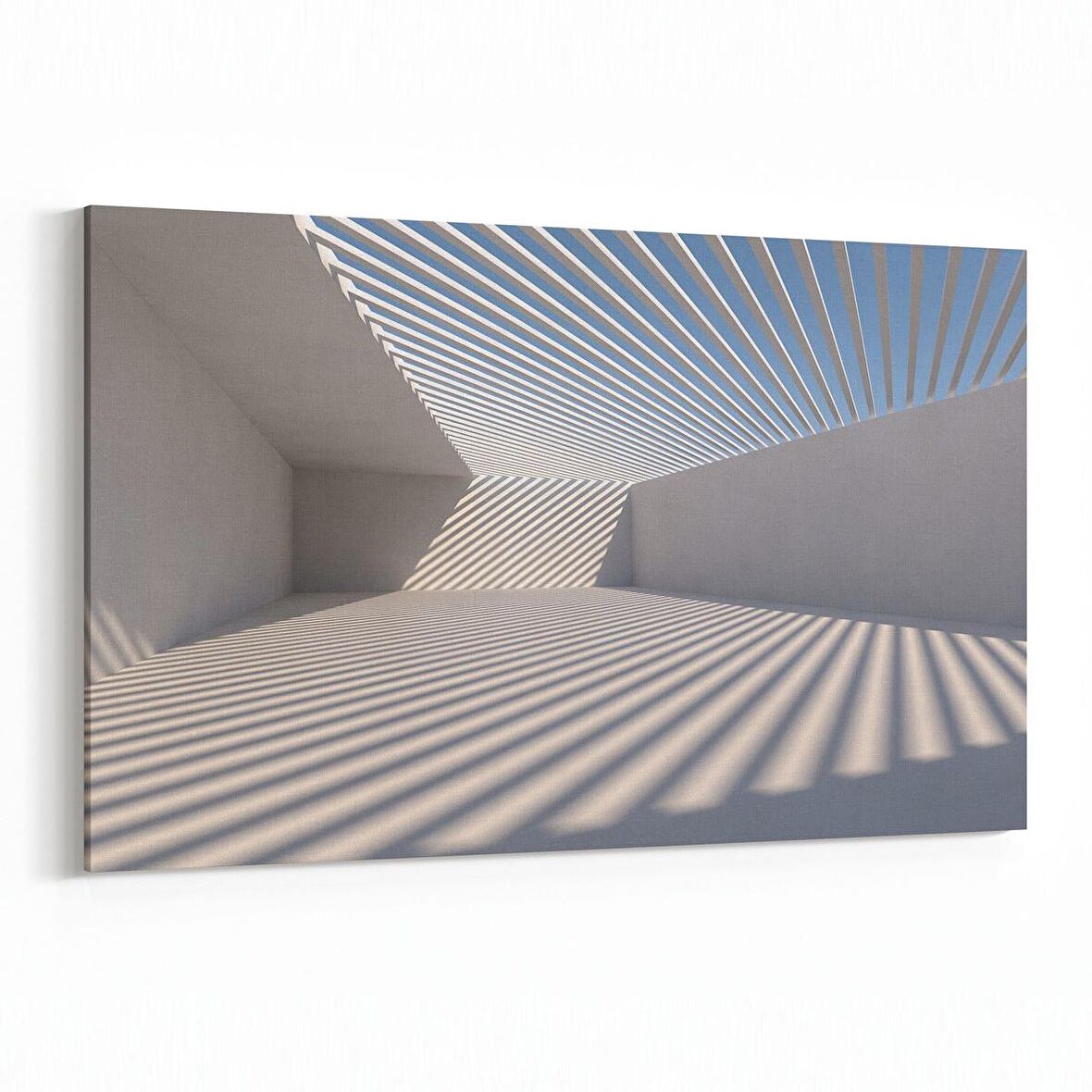 Olla 10441Y Abstract Tünel Görsel Yatay Kanvas Tablo (Ölçü: 70X50)