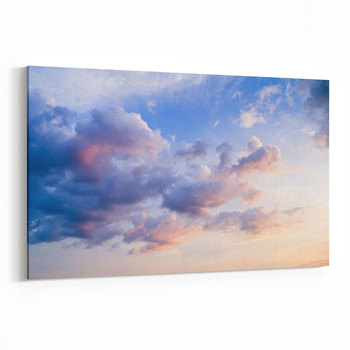 Olla 15476Y Gökyüzü Bulut Görseli  Yatay Kanvas Tablo (Ölçü: 150X100)