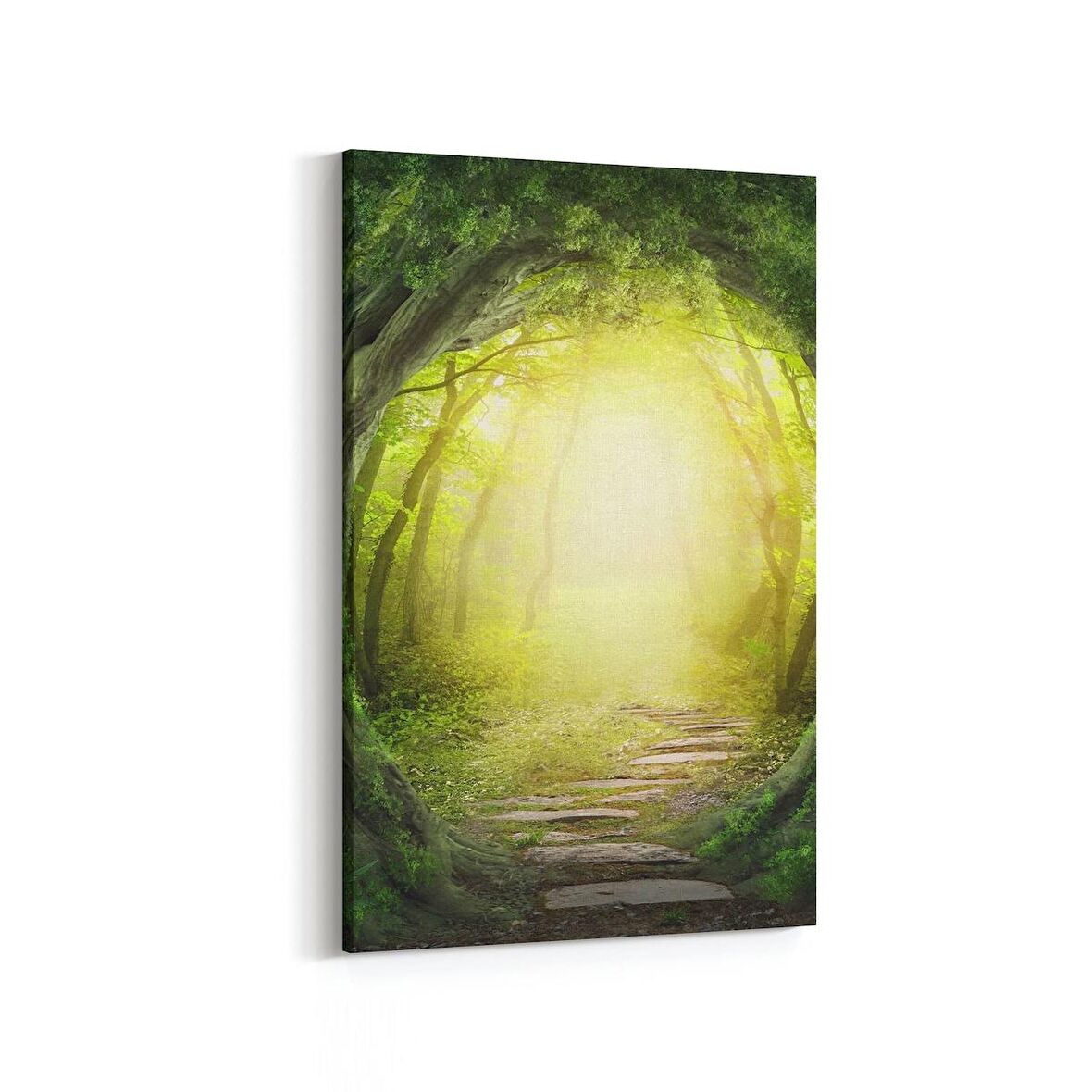 Olla 13527D Doğa / Manzara Görseli Dikey Kanvas Tablo (Ölçü: 100X150)