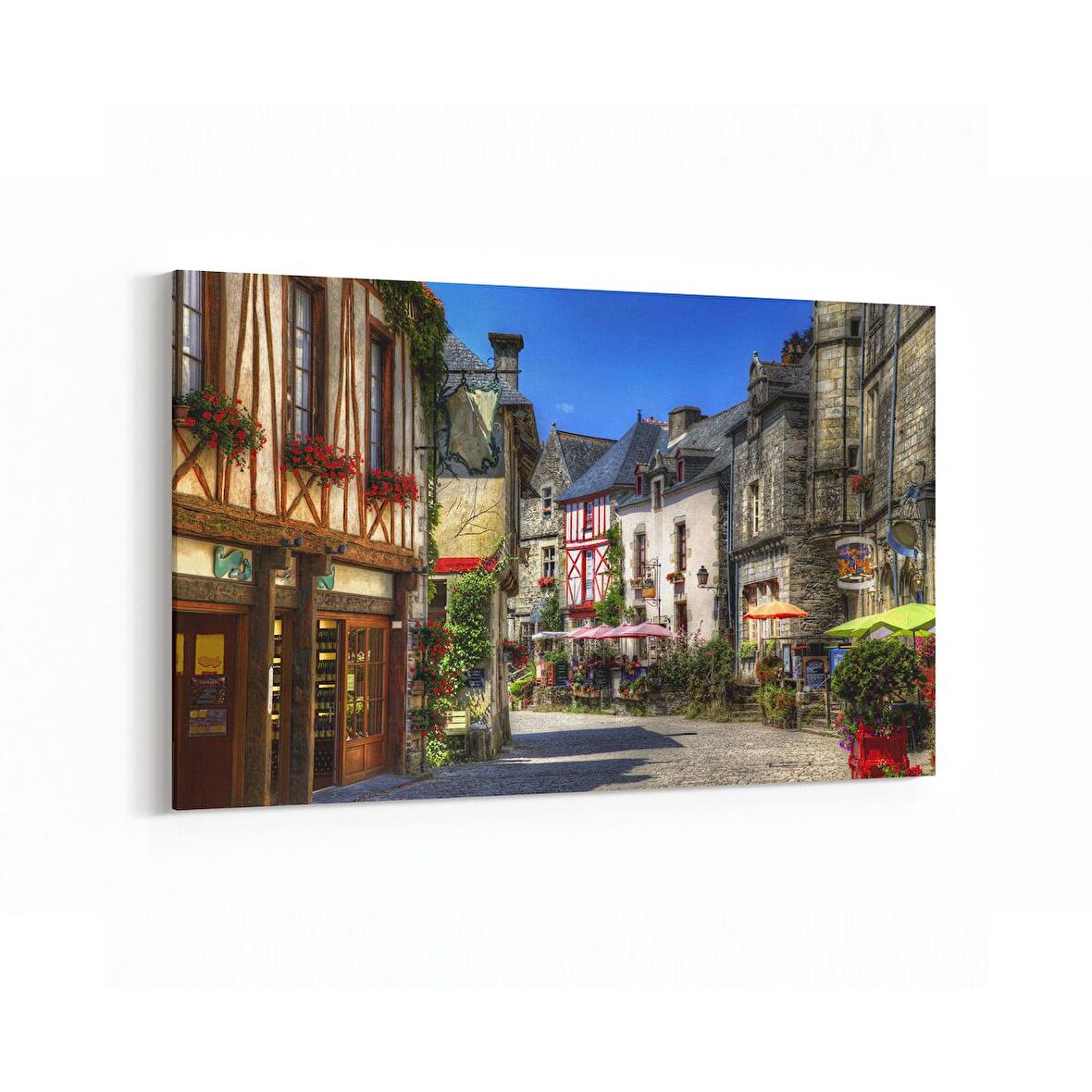 Olla 18408Y Yapı Görseli Yatay Kanvas Tablo (Ölçü: 120X80)