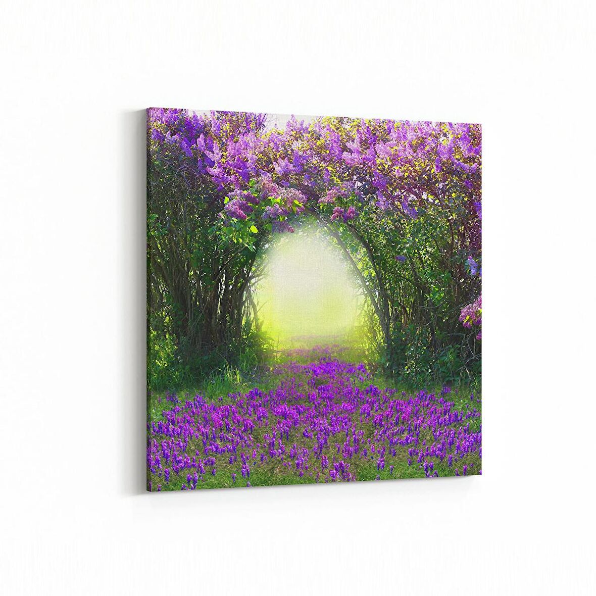 Olla 13814K Doğa / Manzara Görseli Kare Kanvas Tablo (Ölçü: 25X25)