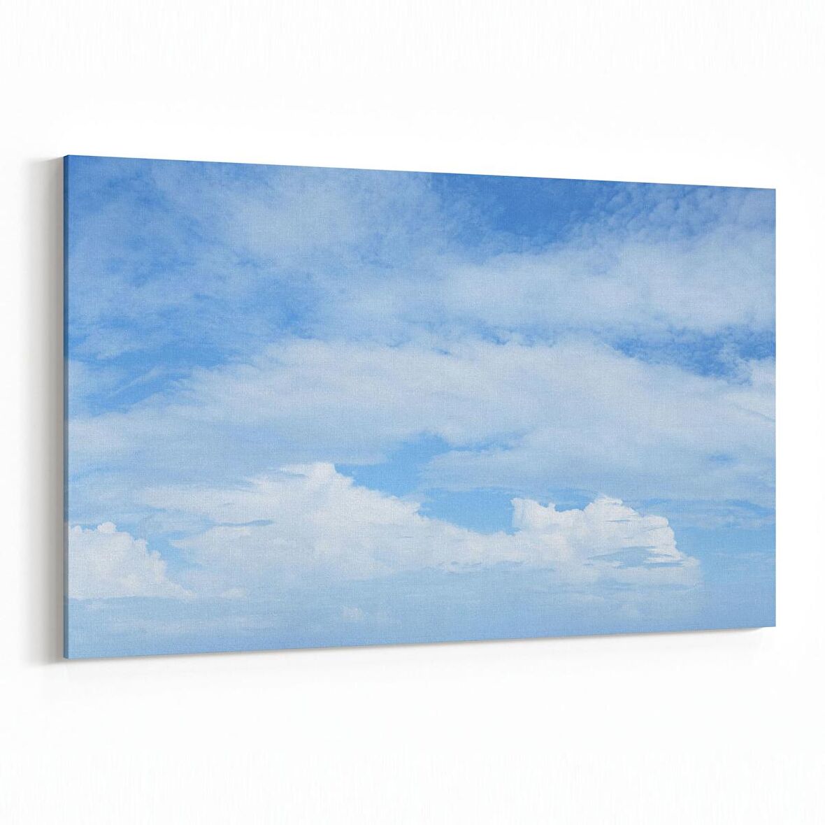 Olla 15813Y Gökyüzü Bulut Görseli  Yatay Kanvas Tablo (Ölçü: 45X30)