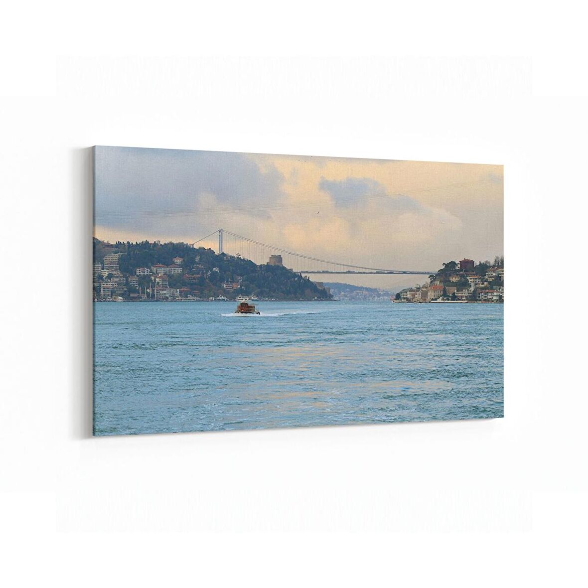 Olla 18394Y Yapı Görseli Yatay Kanvas Tablo (Ölçü: 45X30)