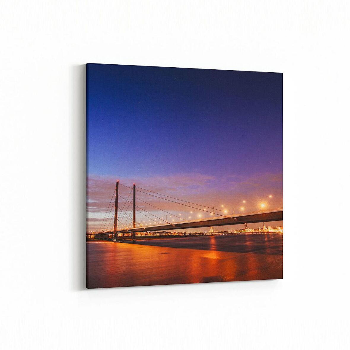 Olla 18431K Yapı Görseli Kare Kanvas Tablo (Ölçü: 30X30)