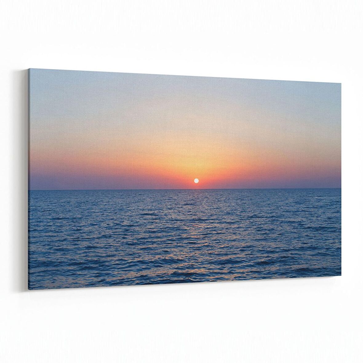 Olla 16096Y Günbatımı Görseli Yatay Kanvas Tablo (Ölçü: 150X100)