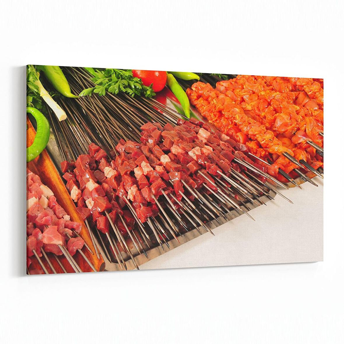 Olla 15221Y Gıda Görseli Yatay Kanvas Tablo (Ölçü: 150X100)