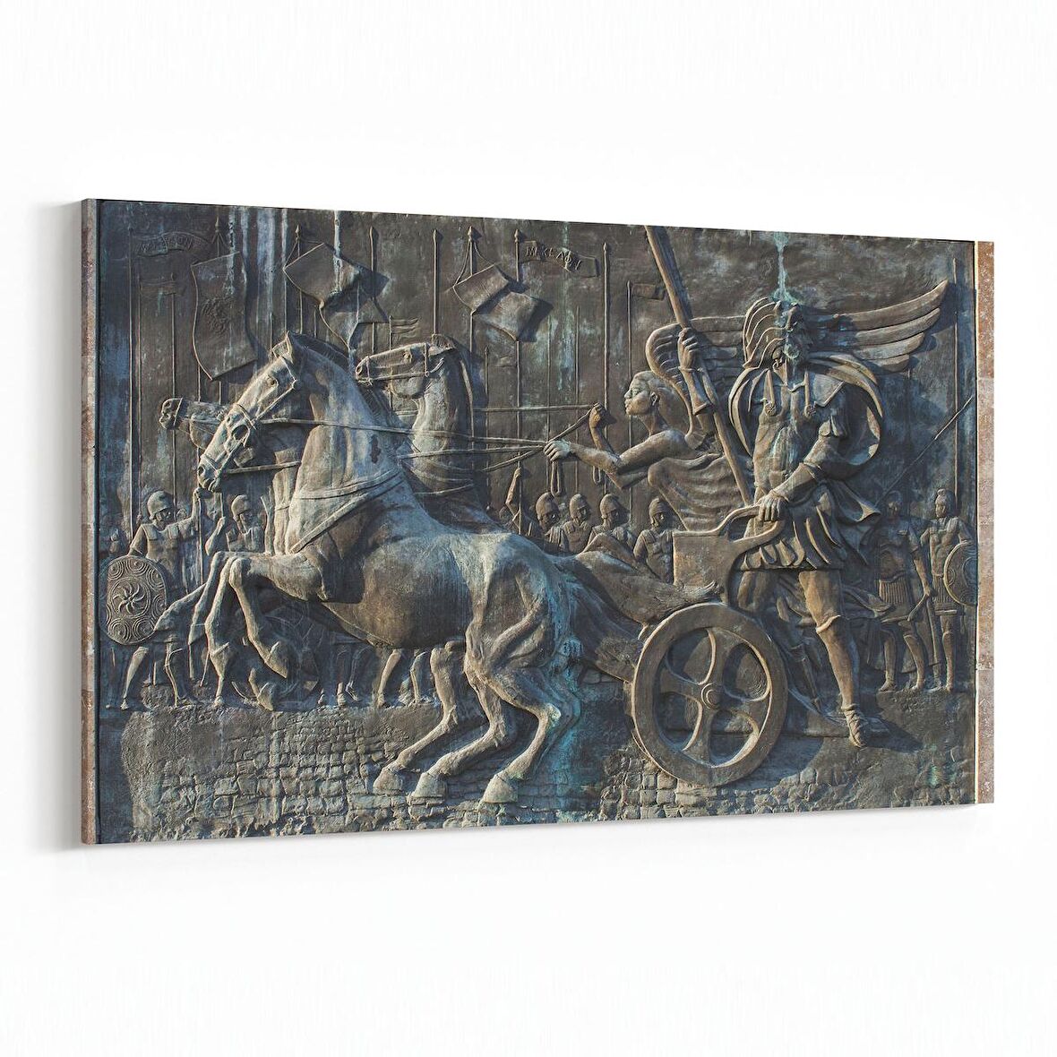 Olla 16252Y Heykel / Sanat Görseli Yatay Kanvas Tablo (Ölçü: 45X30)