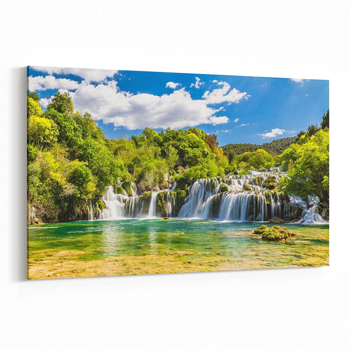 Olla 13998Y Doğa / Manzara Görseli Yatay Kanvas Tablo (Ölçü: 70X50)