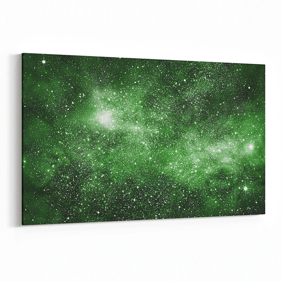 Olla 14757Y Gece Gökyüzü Görseli Yatay Kanvas Tablo (Ölçü: 120X80)