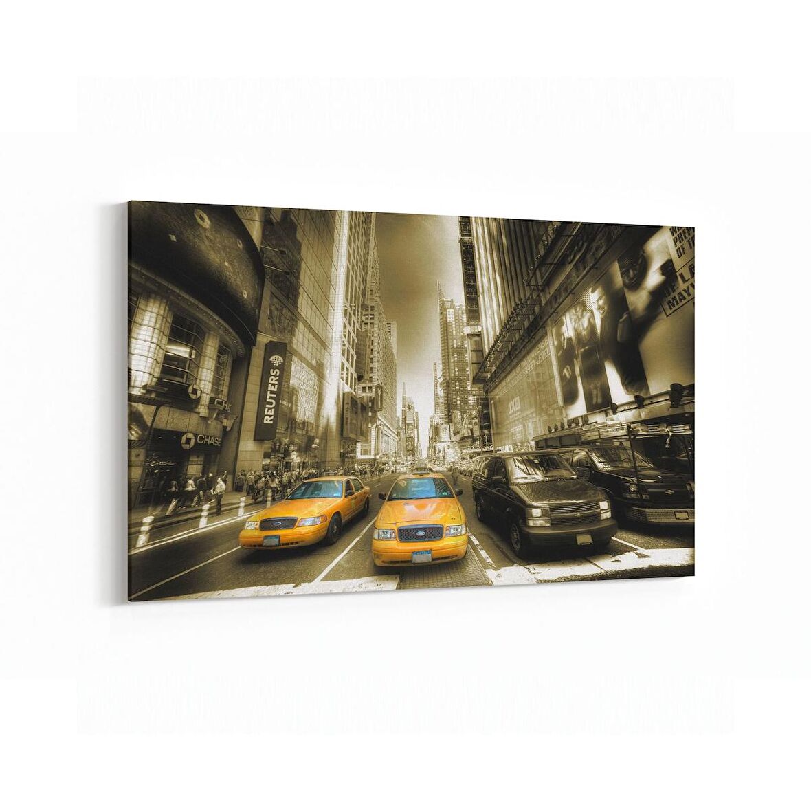 Olla 18524Y Yapı Görseli Yatay Kanvas Tablo (Ölçü: 90X60)