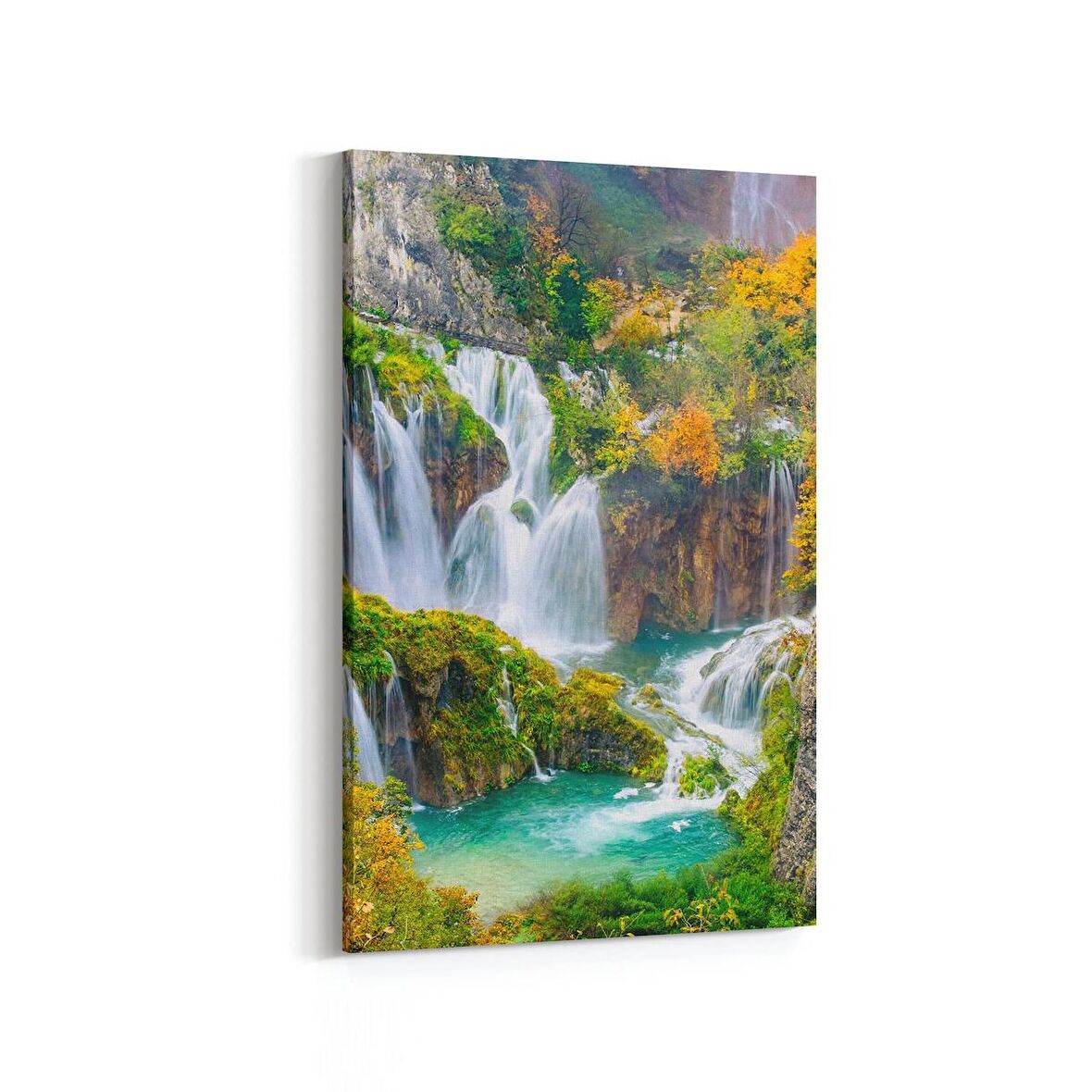 Olla 13955D Doğa / Manzara Görseli Dikey Kanvas Tablo (Ölçü: 70X105)