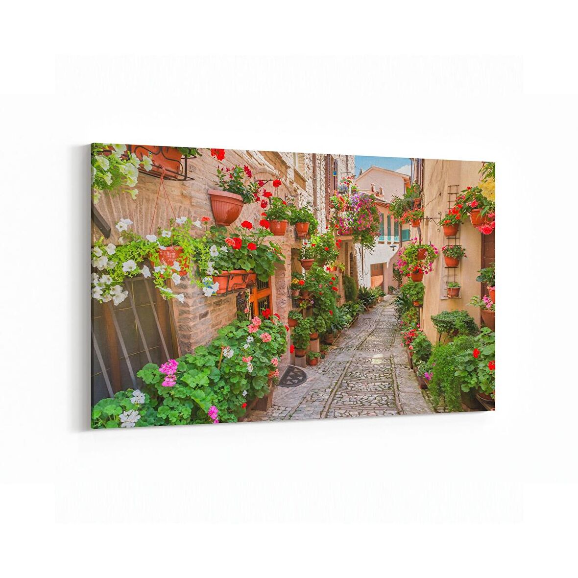 Olla 18573Y Yapı Görseli Yatay Kanvas Tablo (Ölçü: 120X80)