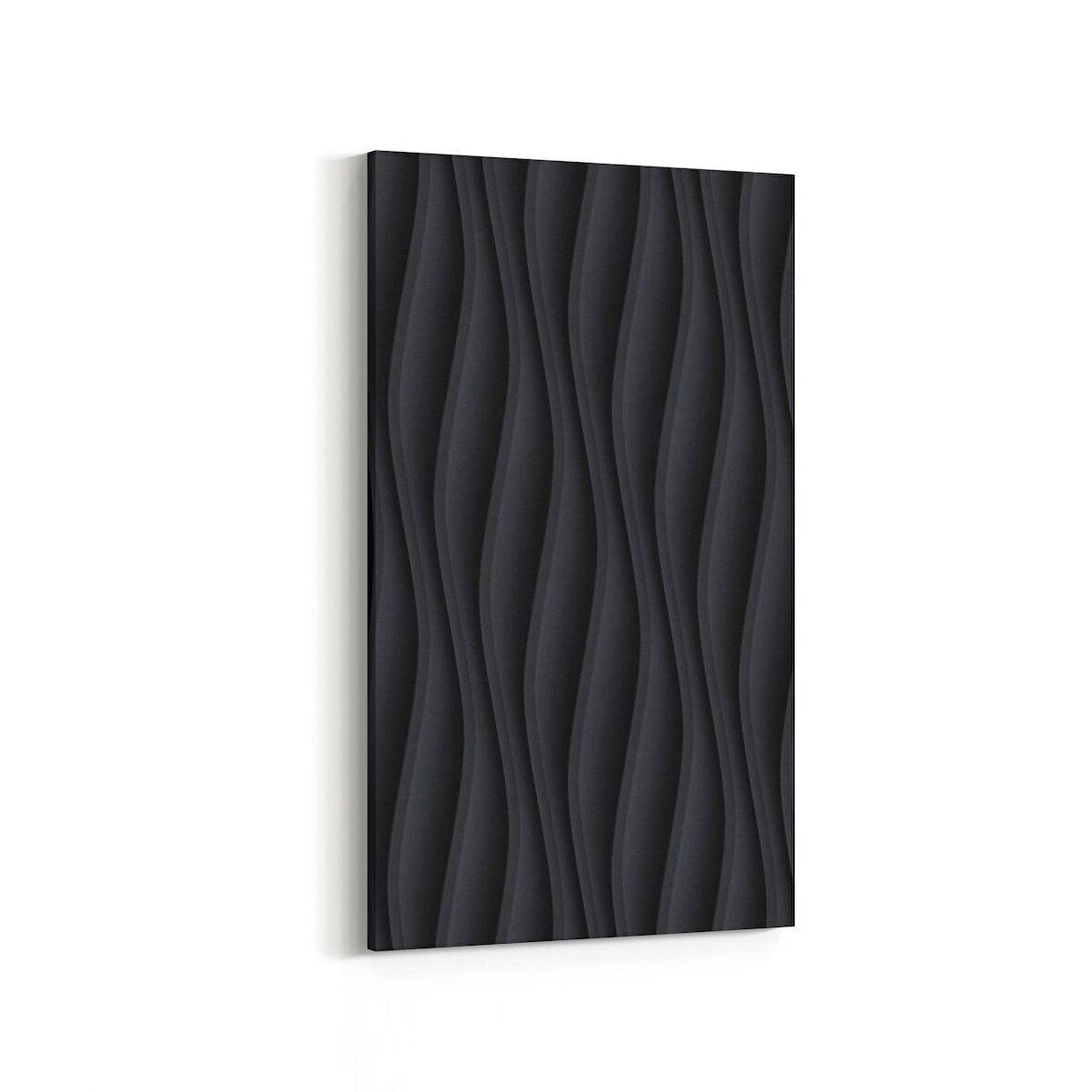 Olla 10318DD Abstract Görsel Dikey Dar Kanvas Tablo (Ölçü: 40X80)