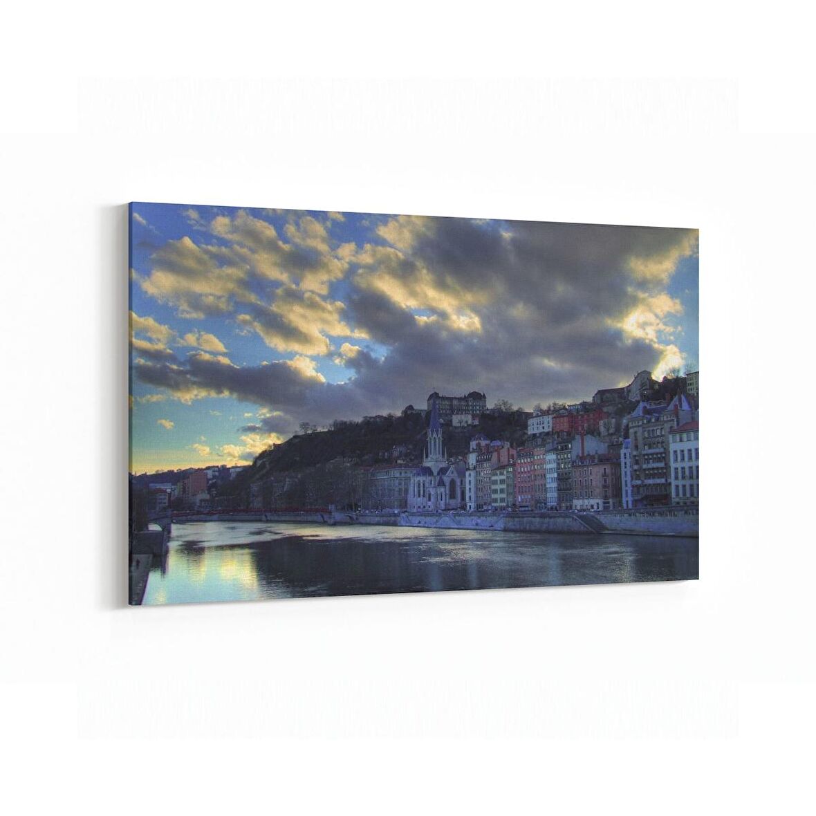 Olla 18471Y Yapı Görseli Yatay Kanvas Tablo (Ölçü: 90X60)