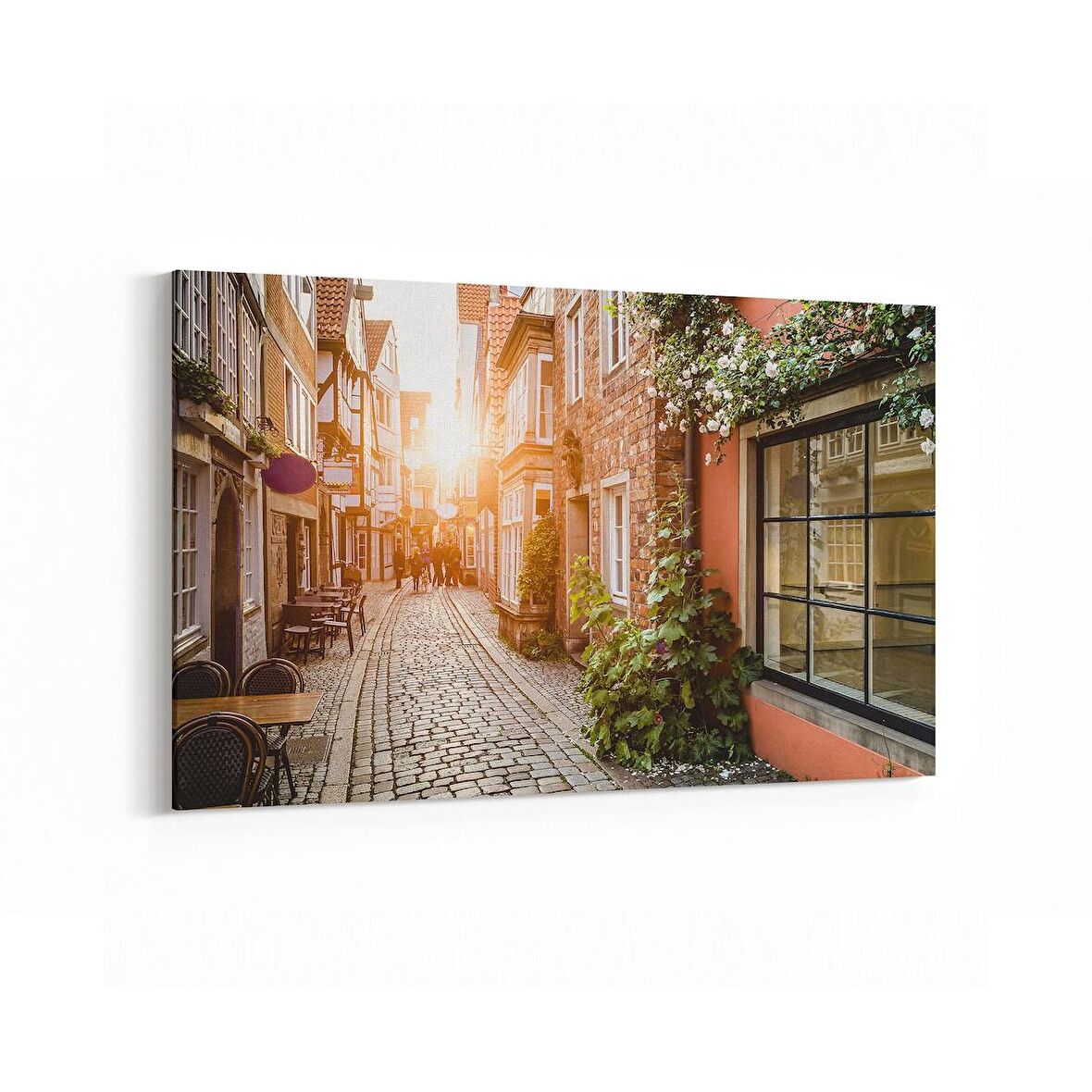 Olla 18164Y Yapı Görseli Yatay Kanvas Tablo (Ölçü: 30X20)