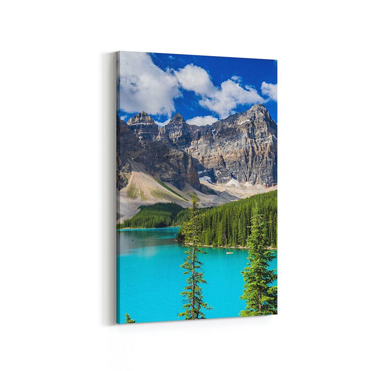 Olla 14216D Doğa / Manzara Görseli Dikey Kanvas Tablo (Ölçü: 70X105)