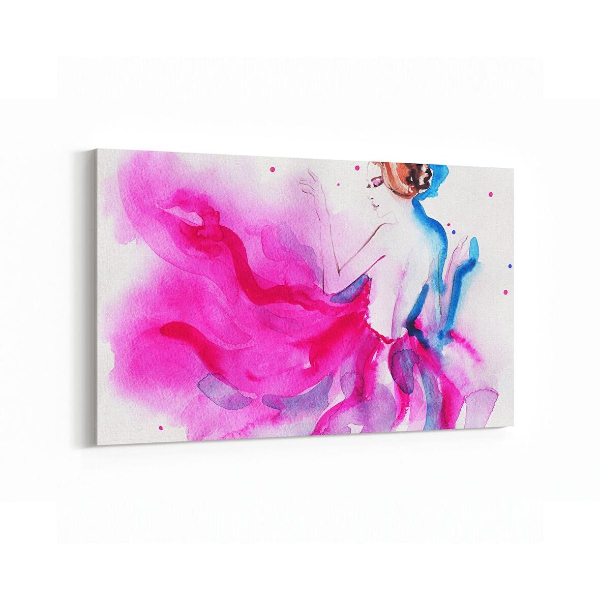 Olla 17729Y Yağlı Boya Görseli Yatay Kanvas Tablo (Ölçü: 120X80)