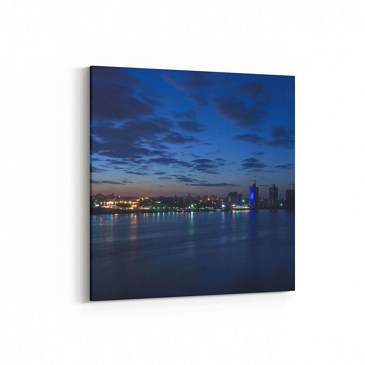 Olla 18222K Yapı Görseli Kare Kanvas Tablo (Ölçü: 30X30)