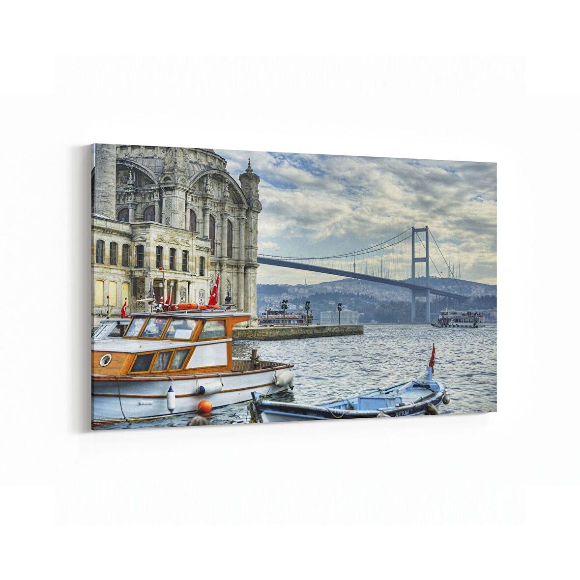 Olla 18812Y Yapı Görseli Yatay Kanvas Tablo (Ölçü: 30X20)