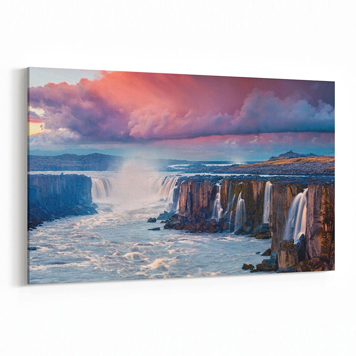 Olla 14075Y Doğa / Manzara Görseli Yatay Kanvas Tablo (Ölçü: 150X100)