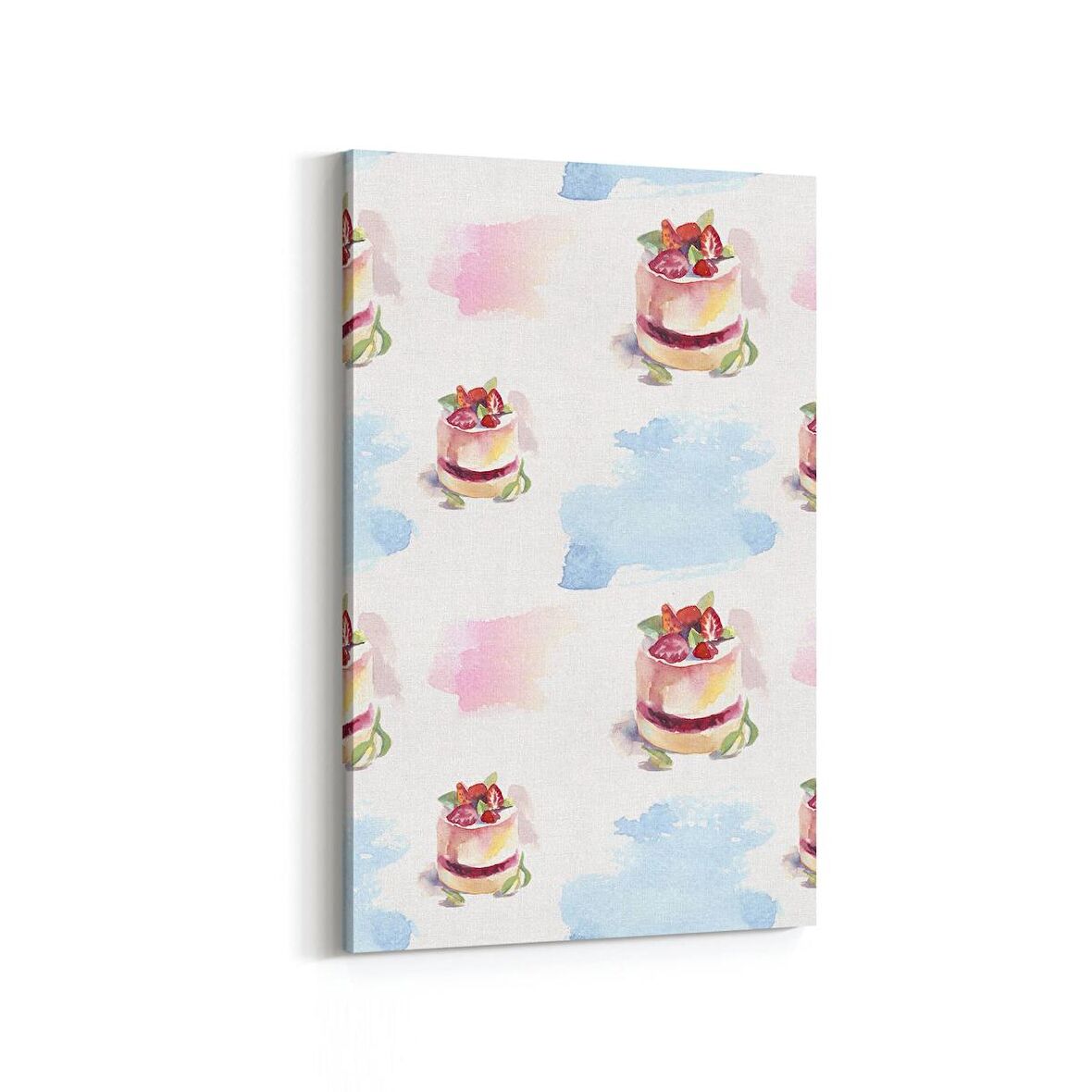 Olla 15232D Gıda Görseli Dikey Kanvas Tablo (Ölçü: 100X150)