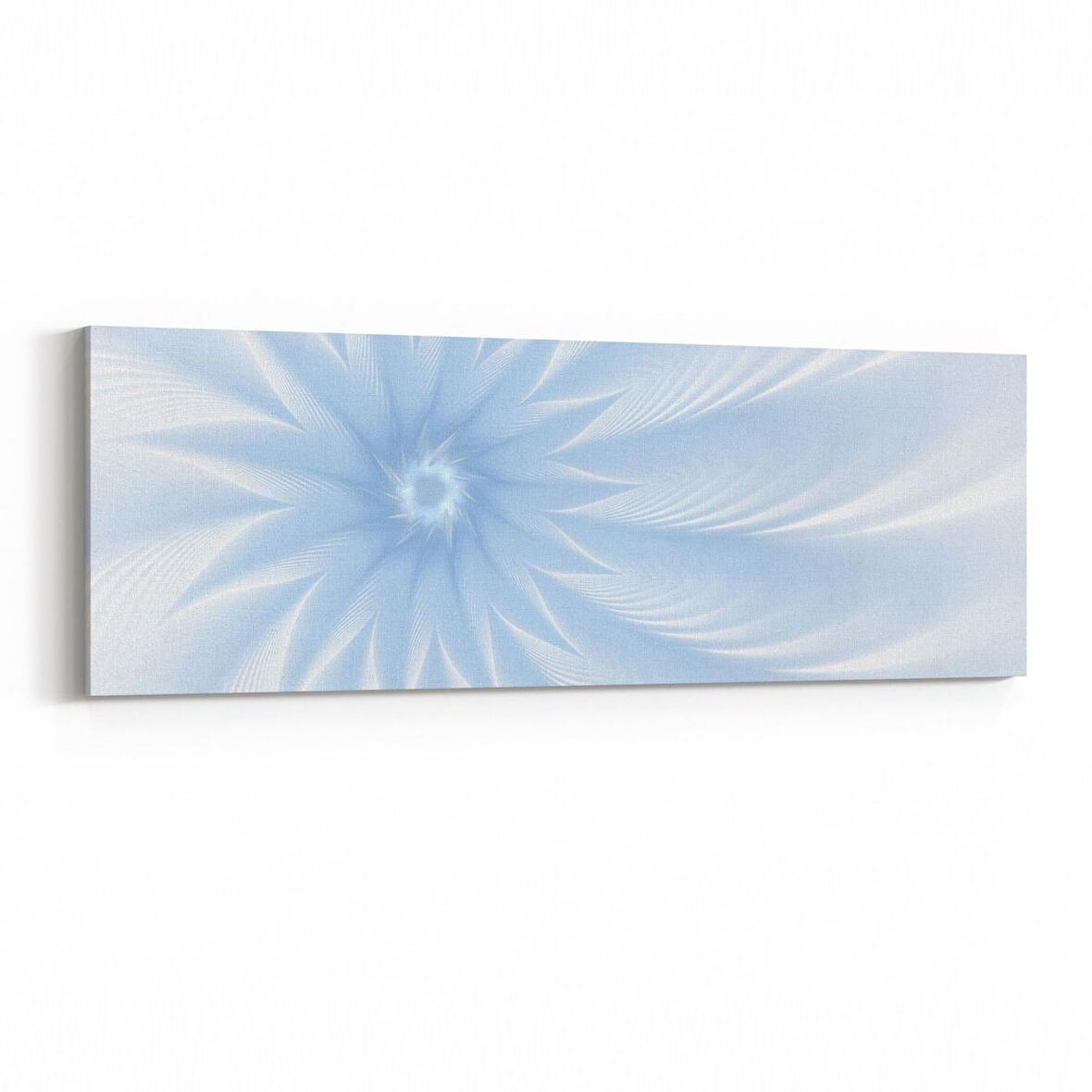 Olla 10386YI Abstract Görsel Yatay İnce Kanvas Tablo (Ölçü: 90X30)