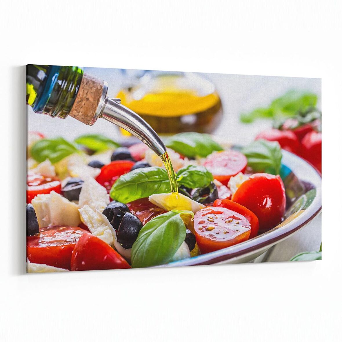 Olla 15149Y Gıda Görseli Yatay Kanvas Tablo (Ölçü: 70X50)