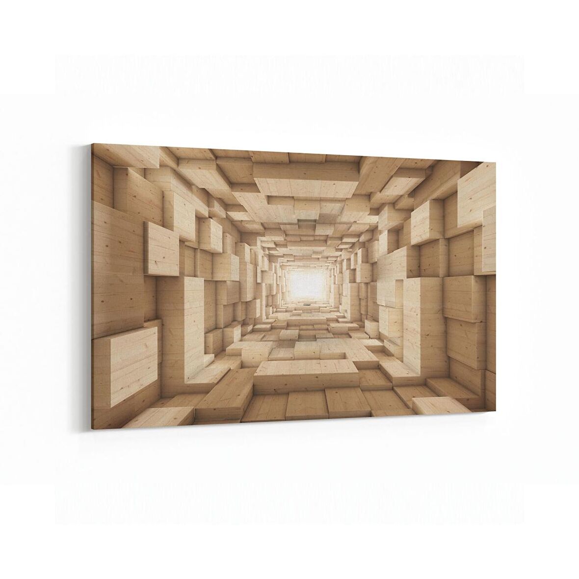 Olla 18344Y Yapı Görseli Yatay Kanvas Tablo (Ölçü: 45X30)