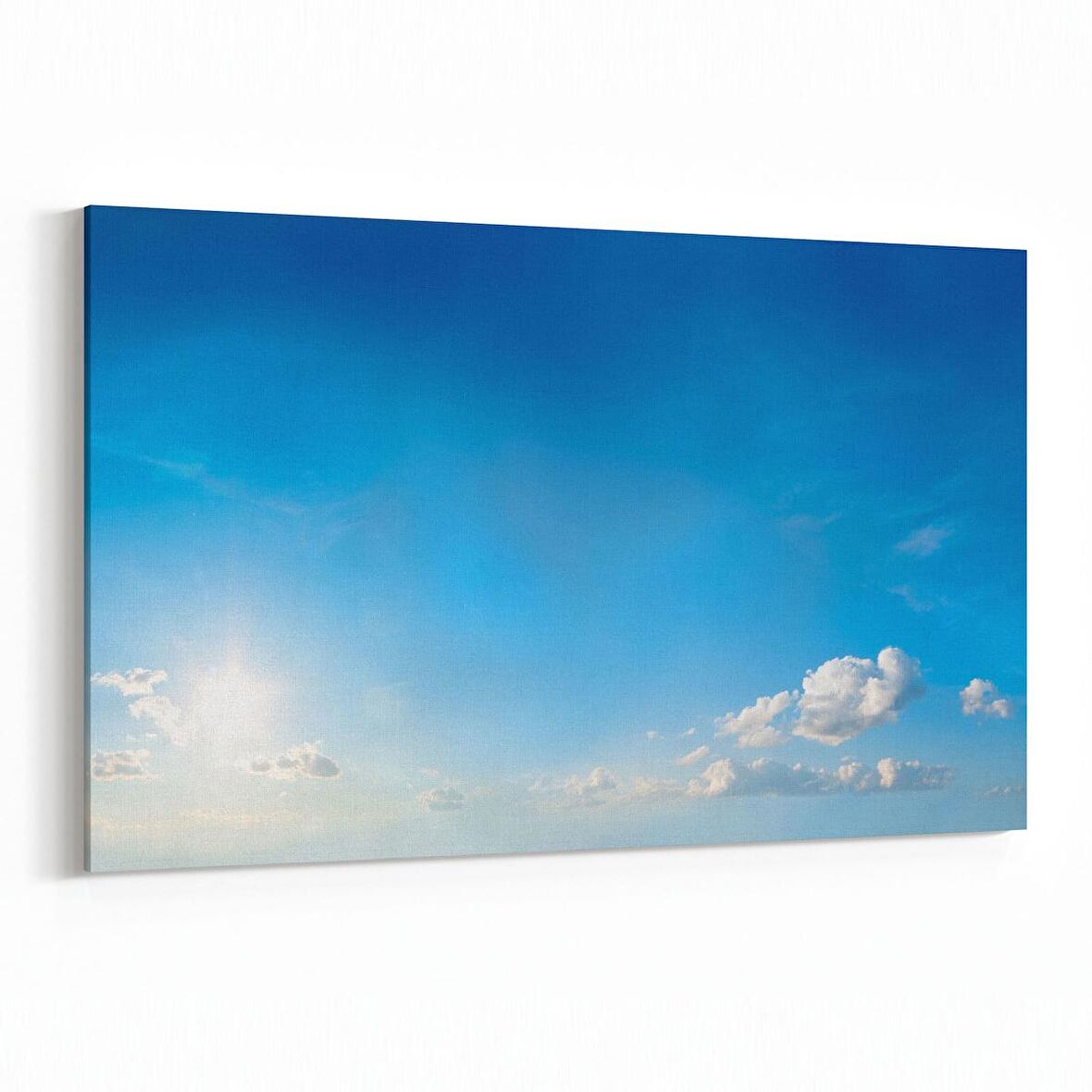 Olla 15688Y Gökyüzü Bulut Görseli  Yatay Kanvas Tablo (Ölçü: 90X60)