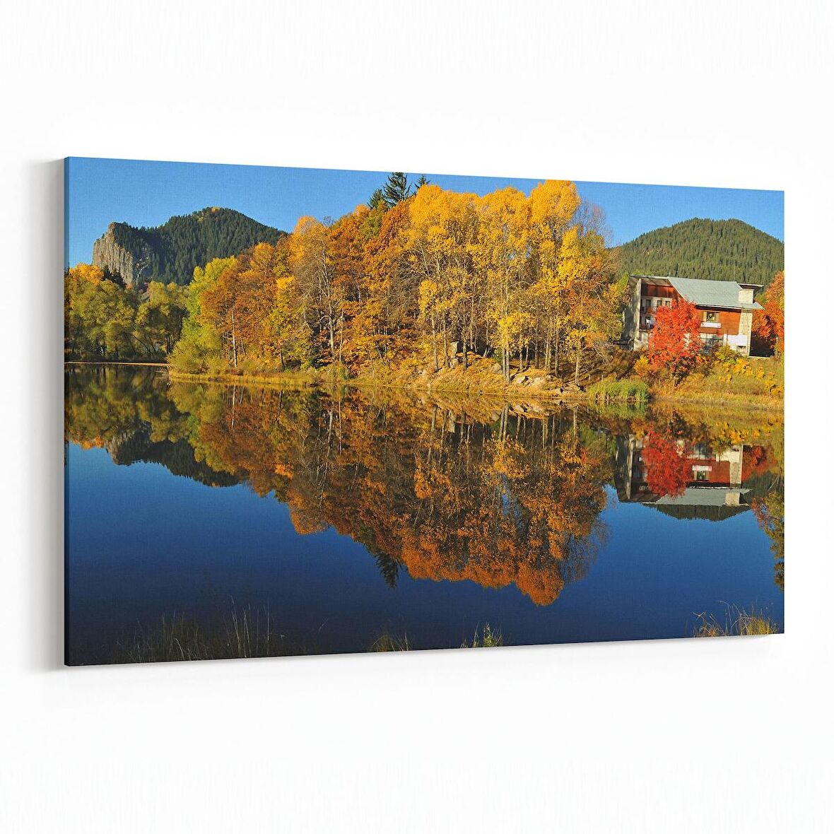 Olla 14068Y Doğa / Manzara Görseli Yatay Kanvas Tablo (Ölçü: 45X30)