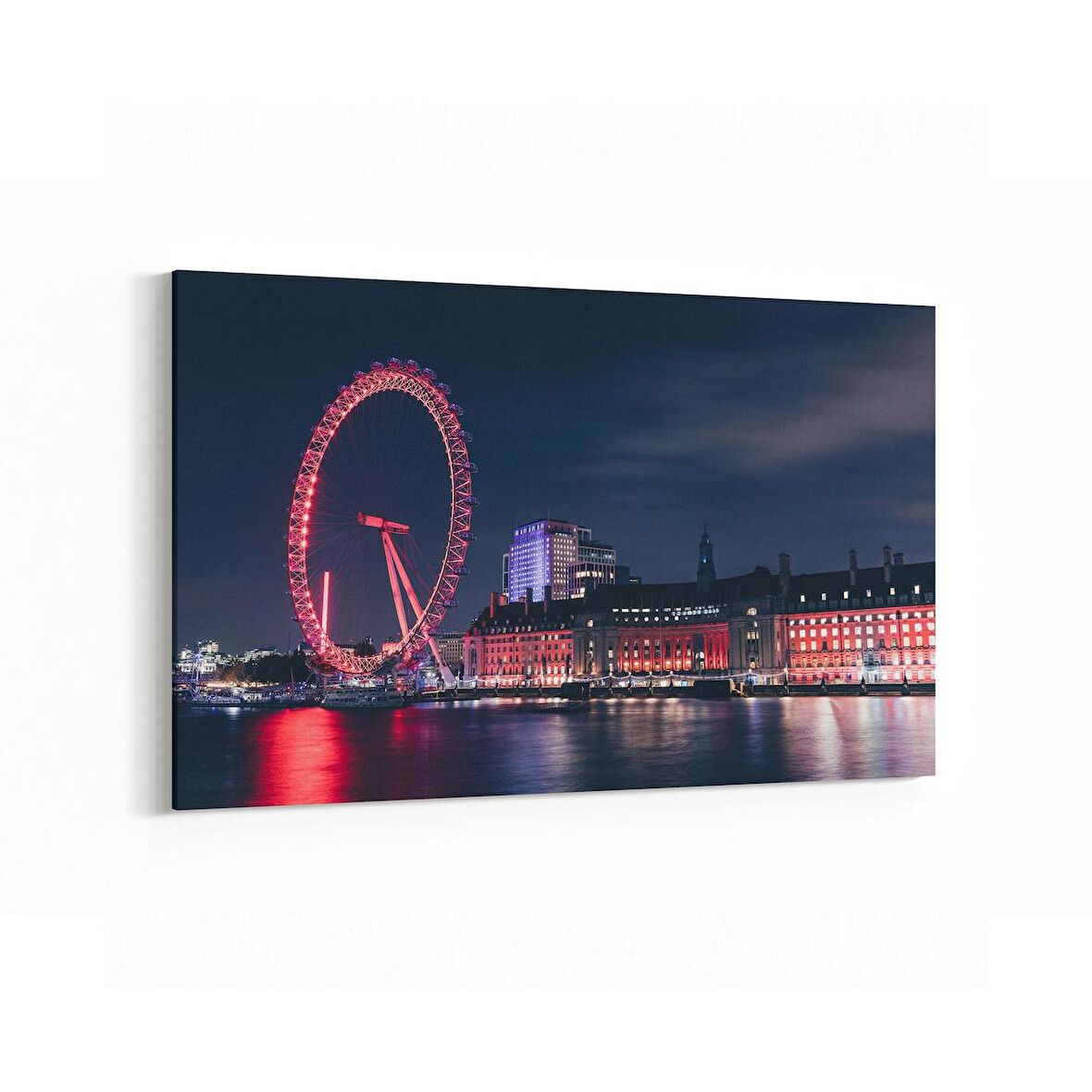 Olla 18204Y Yapı Görseli Yatay Kanvas Tablo (Ölçü: 90X60)