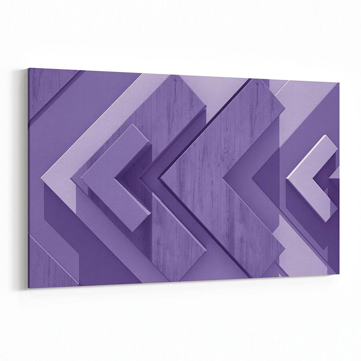 Olla 10043Y Abstract 3 Boyut Görsel Yatay Kanvas Tablo (Ölçü: 70X50)