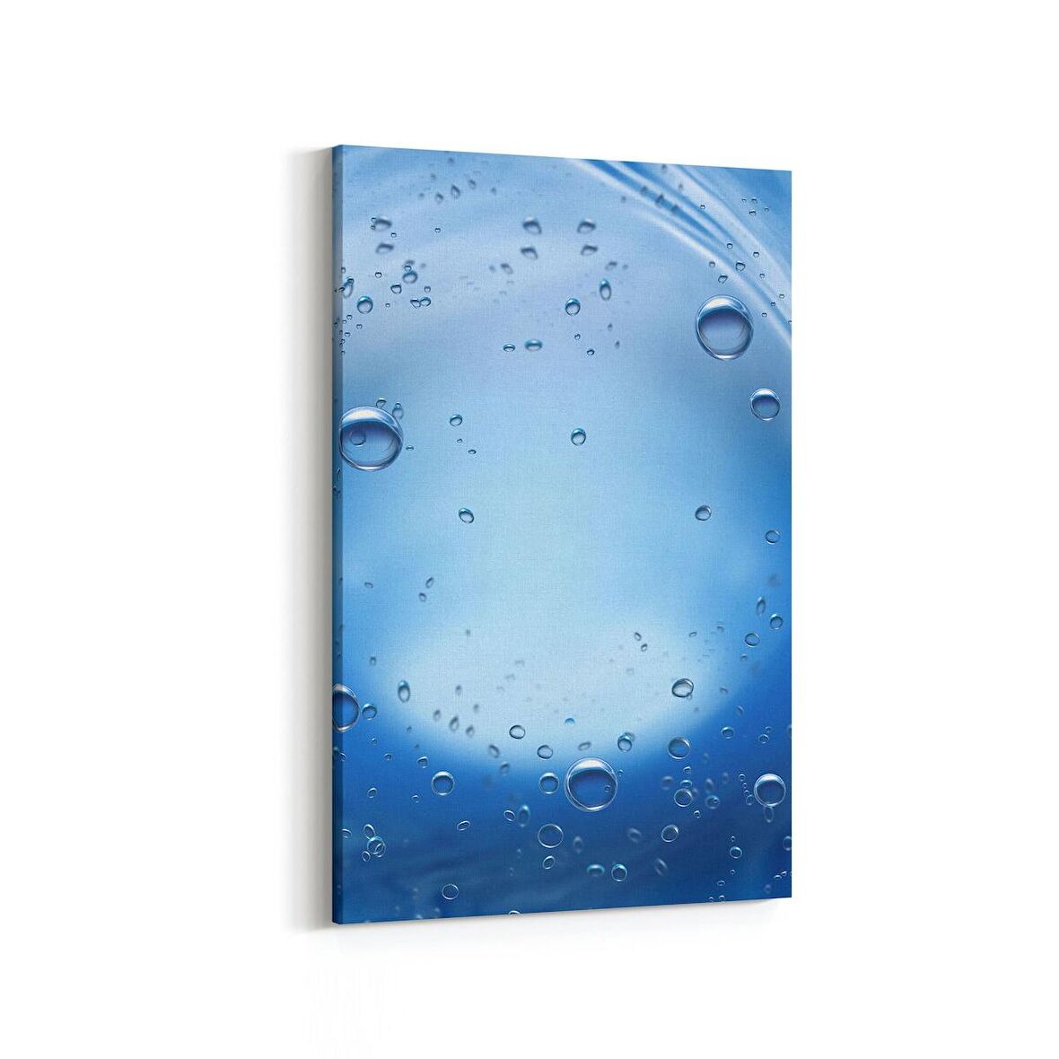 Olla 17262D Su / Damla Görseli Dikey Kanvas Tablo (Ölçü: 100X150)