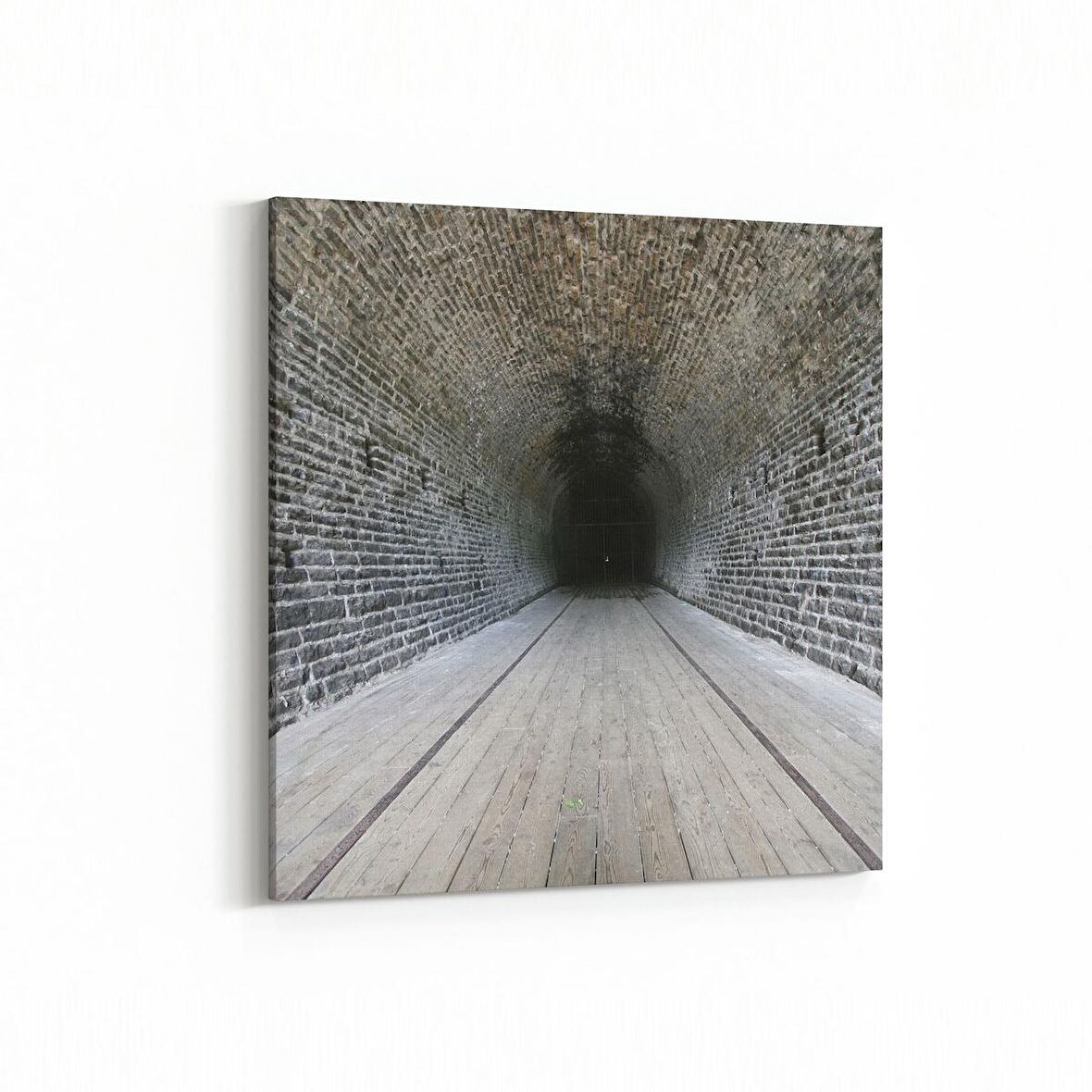 Olla 18727K Yapı Görseli Kare Kanvas Tablo (Ölçü: 25X25)