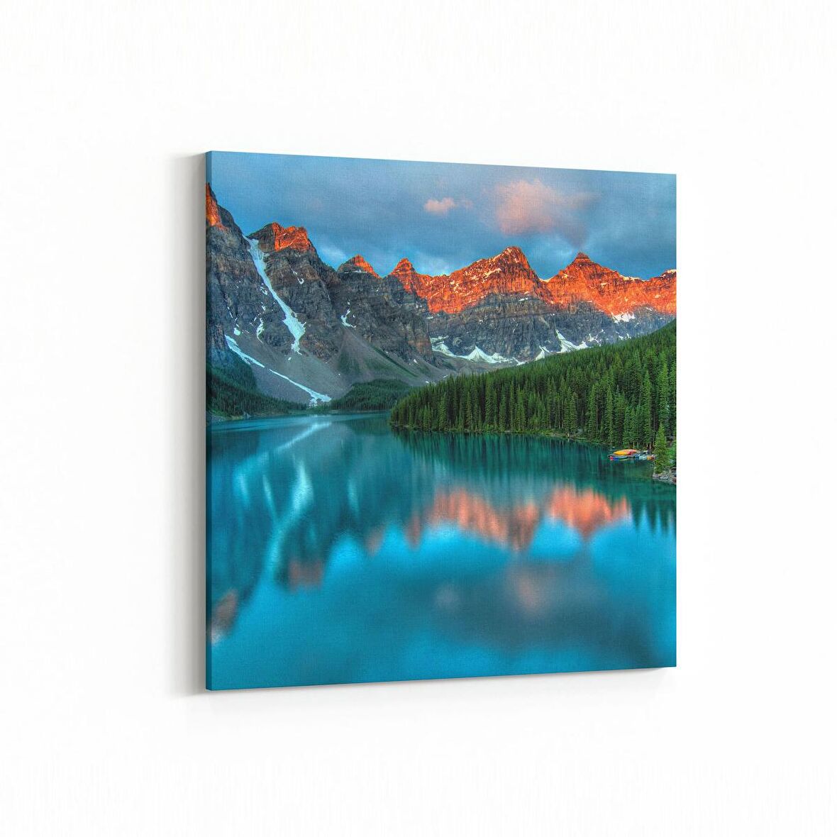 Olla 13266K Doğa / Manzara Görseli Kare Kanvas Tablo (Ölçü: 100X100)