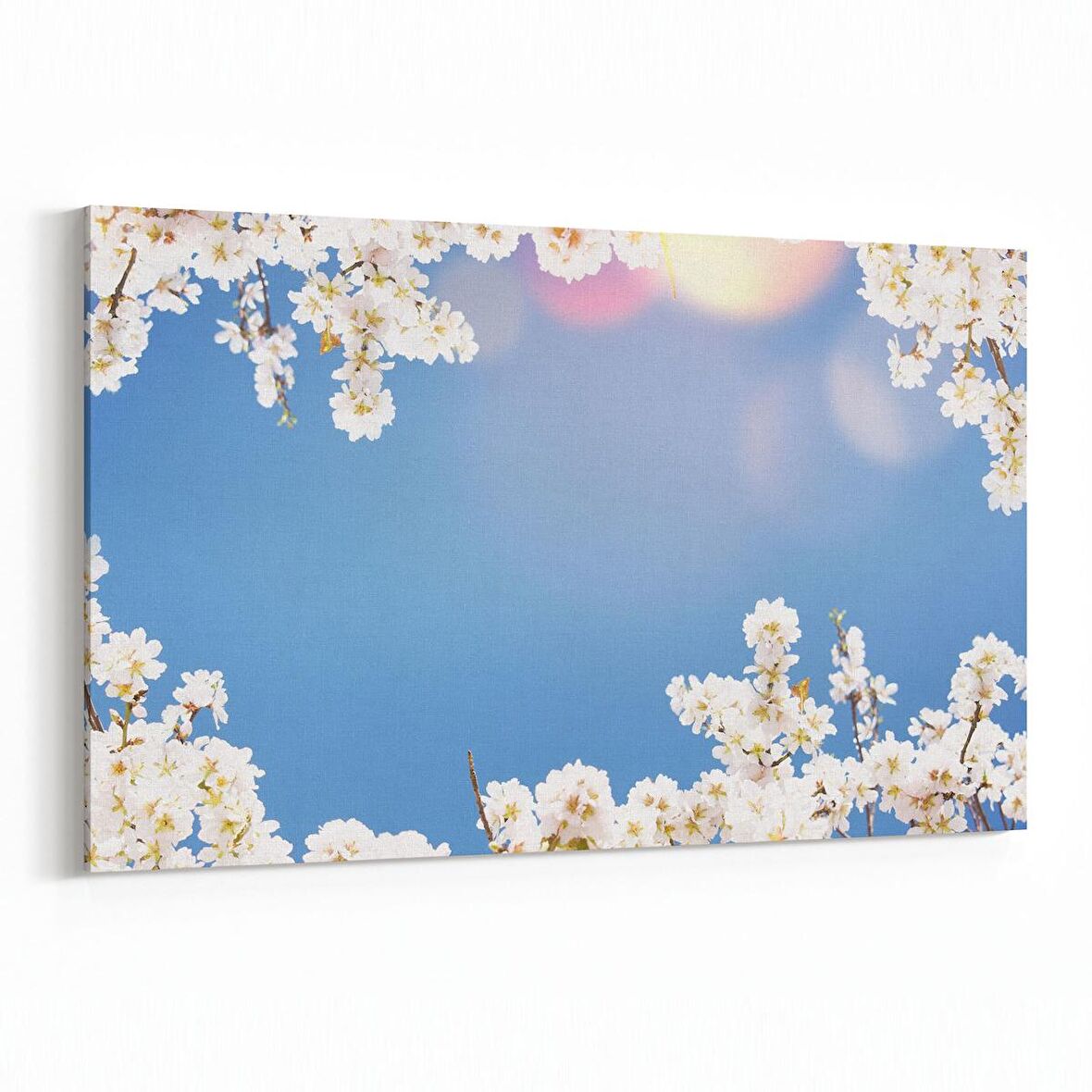 Olla 10948Y Ağaç Görseli Yatay Kanvas Tablo (Ölçü: 90X60)