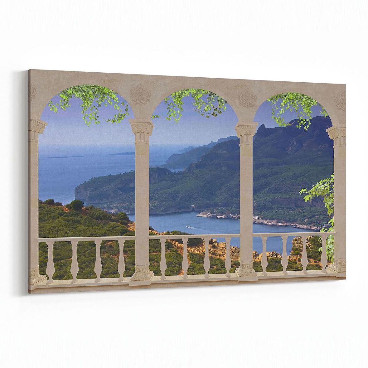 Olla 13782Y Doğa / Manzara Görseli Yatay Kanvas Tablo (Ölçü: 45X30)