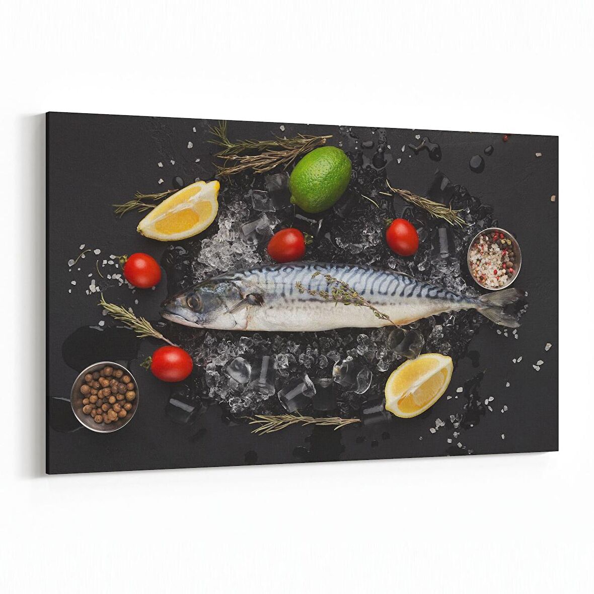 Olla 15012Y Gıda Görseli Yatay Kanvas Tablo (Ölçü: 90X60)