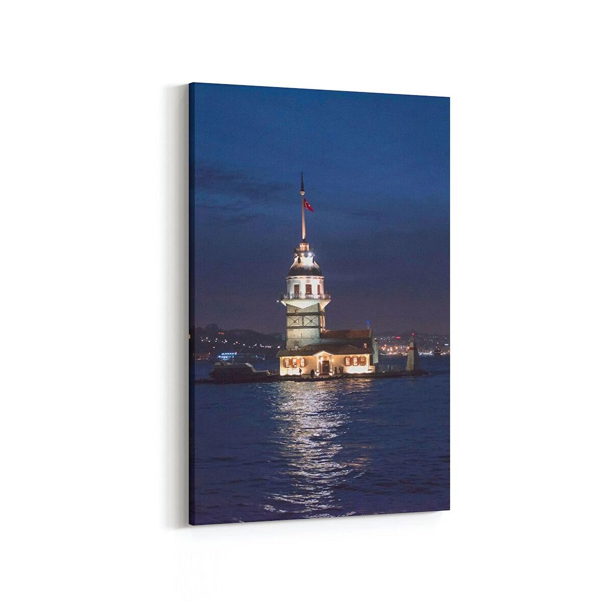 Olla 18950D Yapı Görseli Dikey Kanvas Tablo (Ölçü: 50X75)